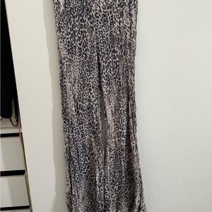 Leopard Print Maxi Skirt